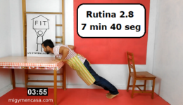 RUTINA 2.8 (menos de 8 minutos) Rutina 2.8