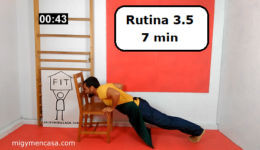 RUTINA 3.5 (7 minutos) Rutina 3.5