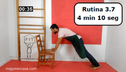 RUTINA 3.7 (4 minutos y 10 segundos) Rutina 3.7